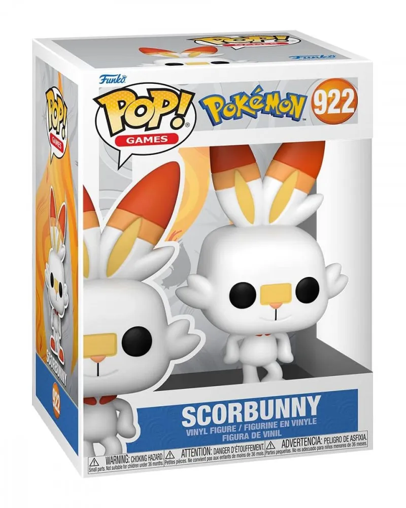 Bobble Figure Pokemon POP! - Scorbunny 