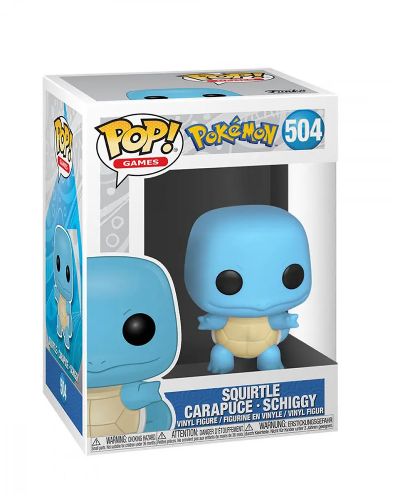 Bobble Figure Games - Pokemon POP! - Squirtle Carapuce - Schiggy 