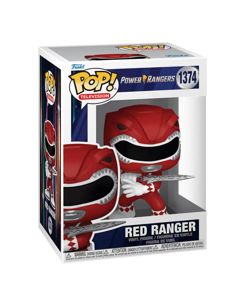 Bobble Figure Power Rangers POP! - Red Ranger 