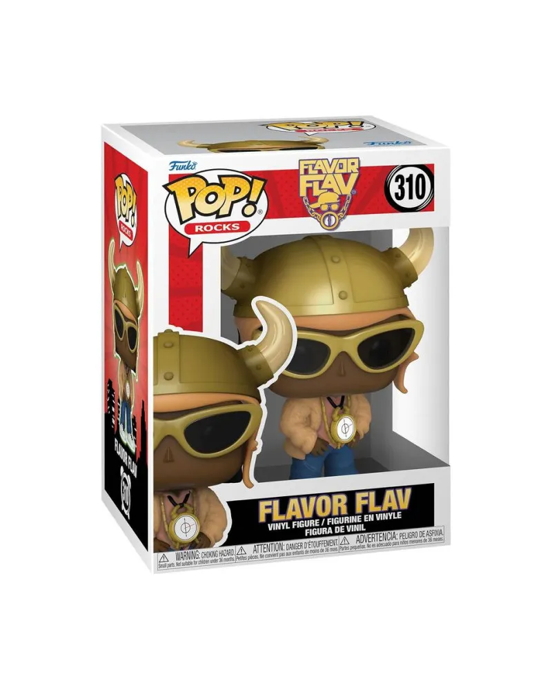Bobble Figure Rocks - Flavor Flav POP! - Flavor Flav 
