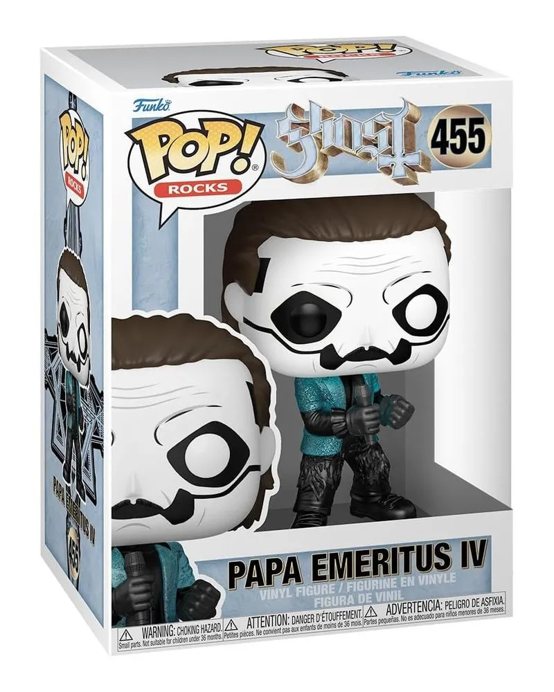 Bobble Figure Rocks - Ghost POP! - Papa Emeritus IV 