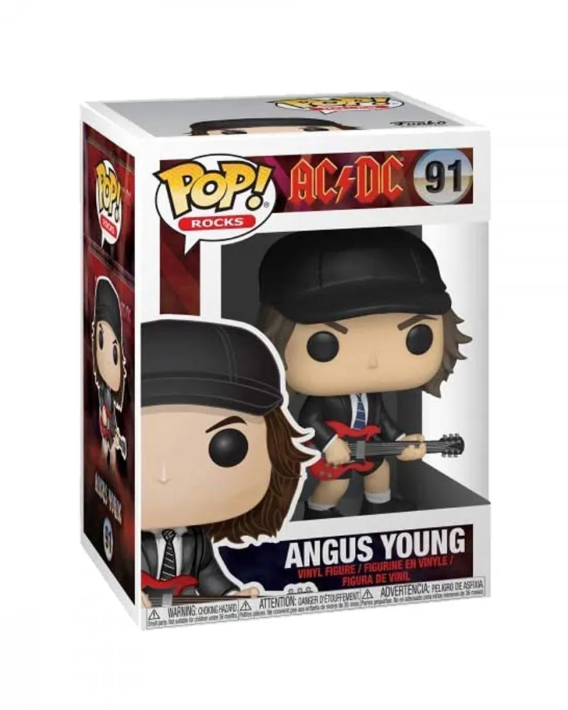 Bobble Figure Rocks POP! - ACDC - Angus Young 