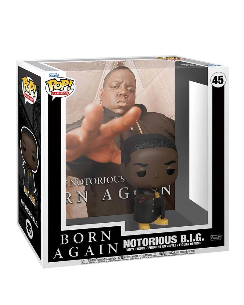 Bobble Figure Rocks POP! Albums - Notorious B.I.G. - Born Again 