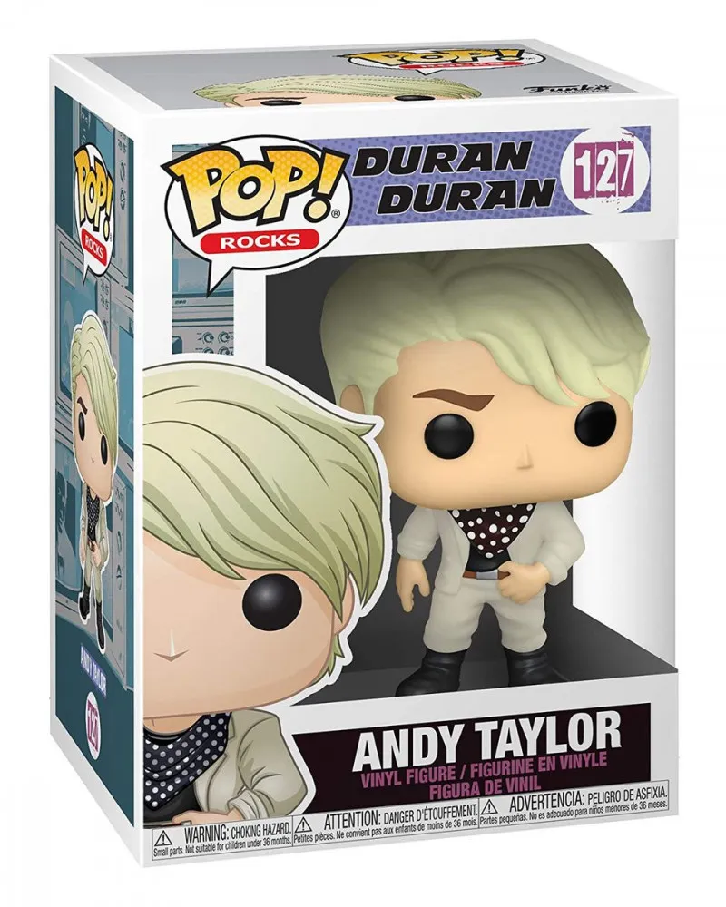 Bobble Figure Rocks POP! Duran Duran - Andy Taylor 