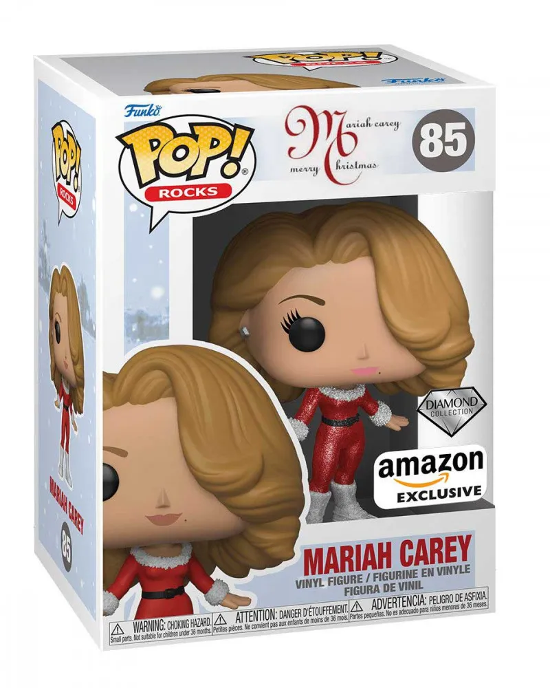 Bobble Figure Rocks POP! - Mariah Carey Christmas - Diamond Collection 