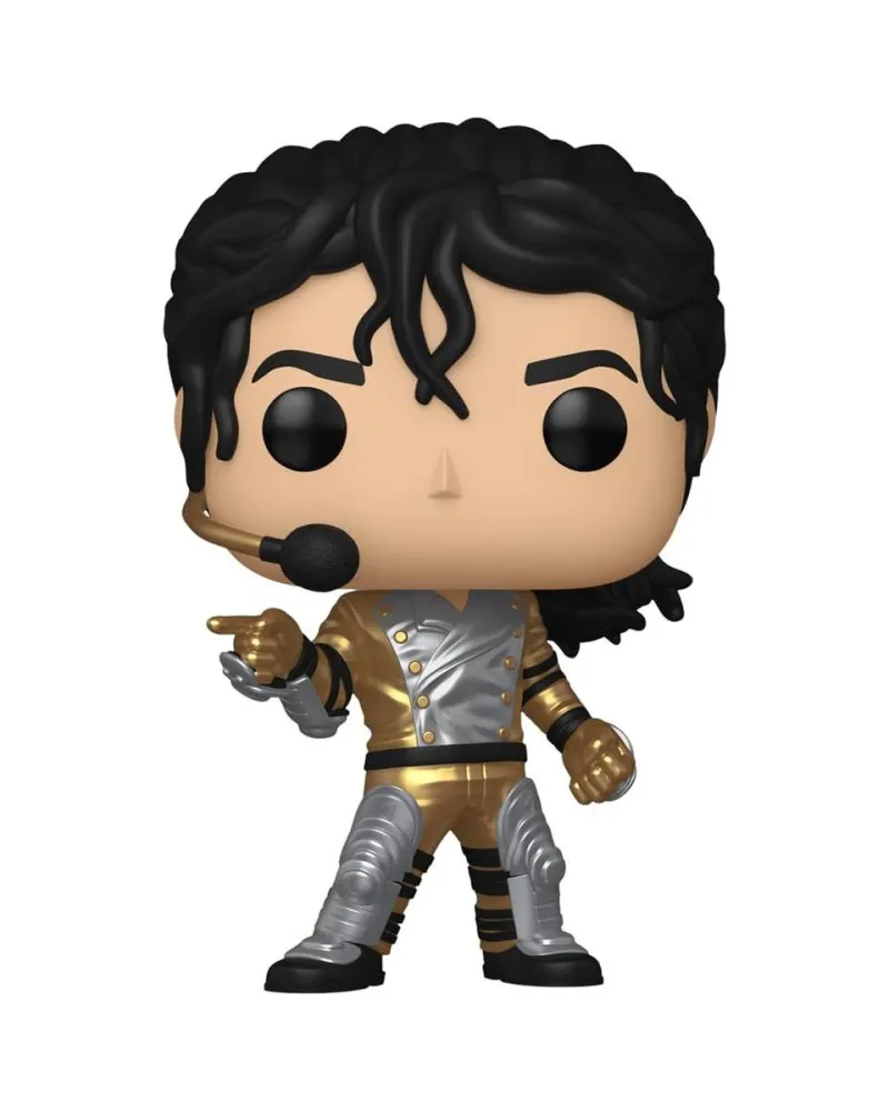 Bobble Figure Rocks - Michael Jackson POP! - Michael Jackson (Armor) 