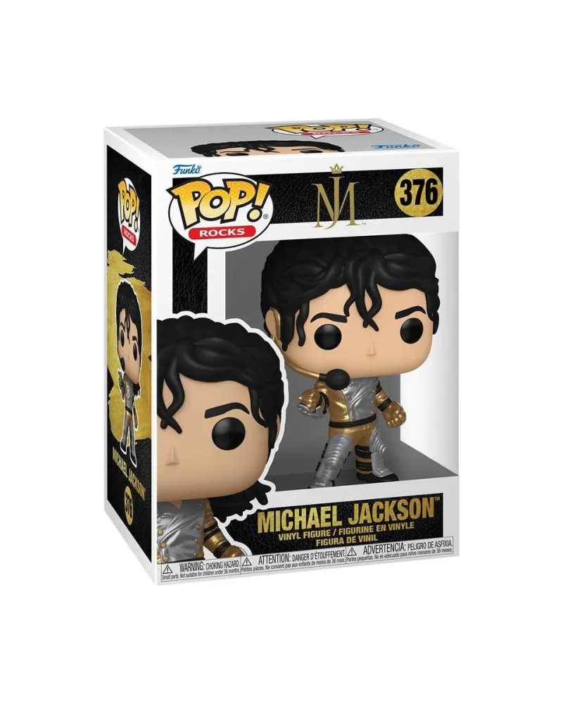 Bobble Figure Rocks - Michael Jackson POP! - Michael Jackson (Armor) 