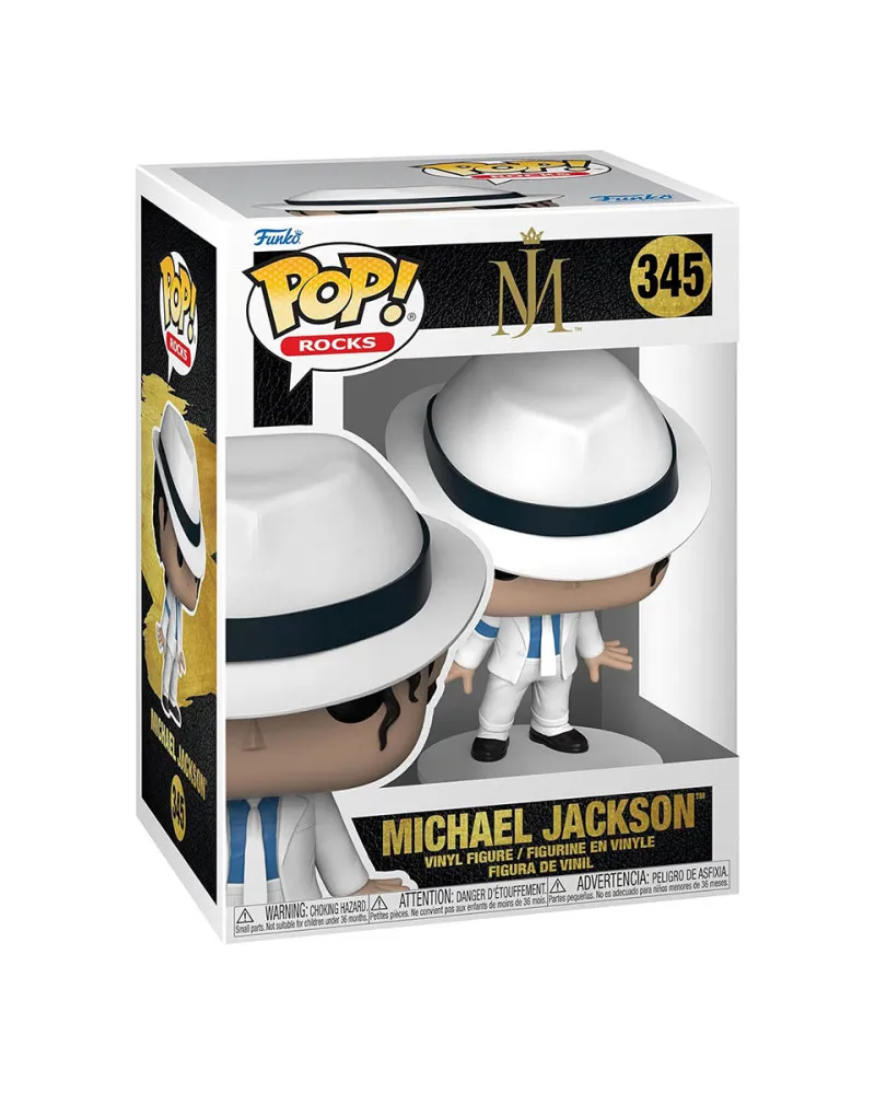 Bobble Figure Rocks - Michael Jackson POP! - Michael Jackson (Smooth Criminal) 