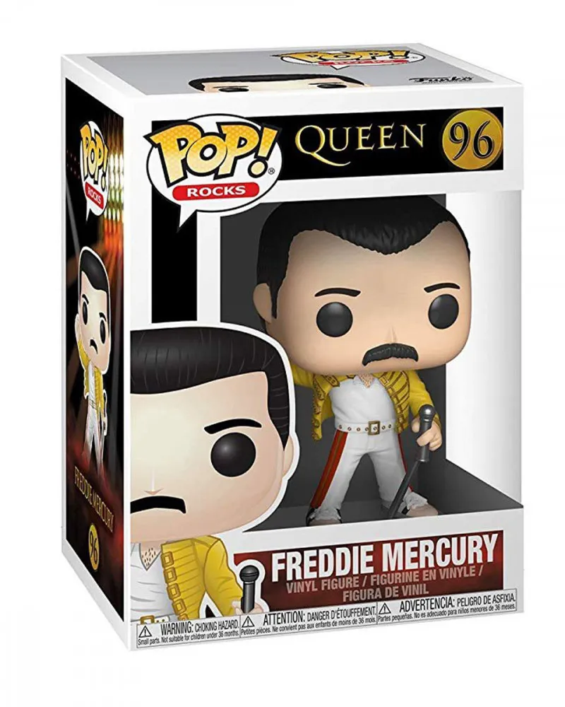 Bobble Figure Rocks POP! Queen - Freddie Mercury 