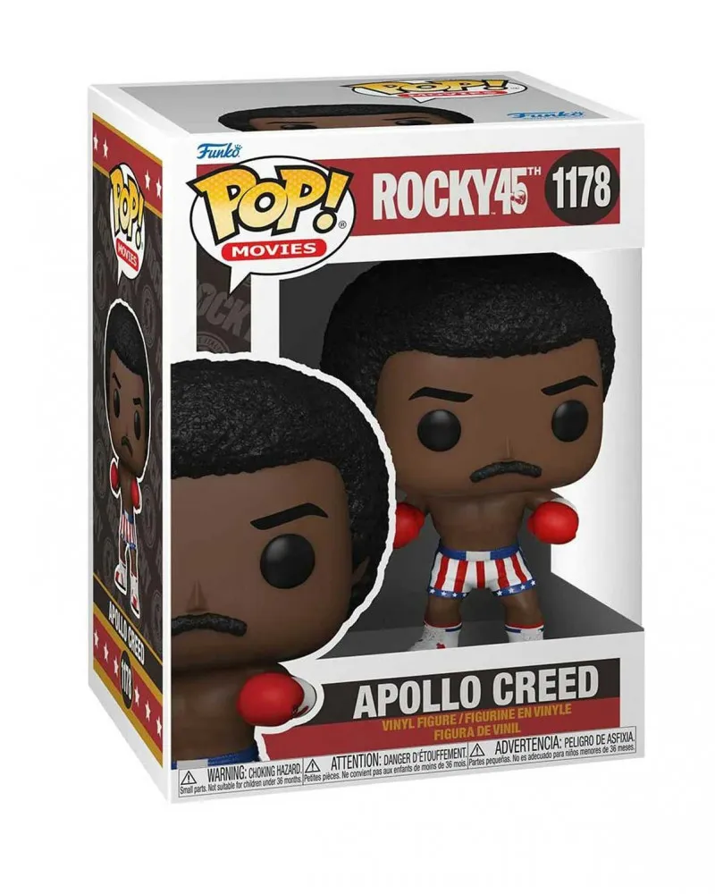 Bobble Figure Rocky 45th Anniversary POP! - Apollo Creed 