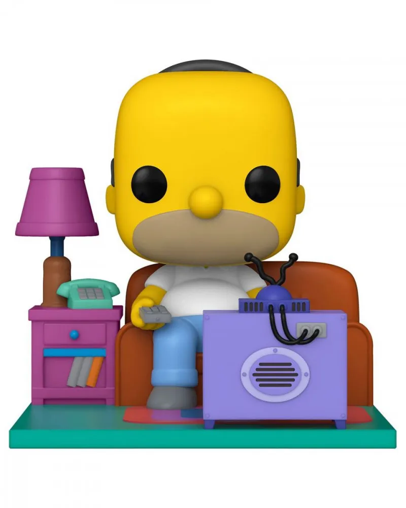 Bobble Figure Simpsons POP! - Homer Watching TV 
