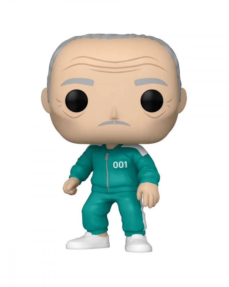 Bobble Figure Squid Game POP! - Player 001 - Oh Il-Nam 