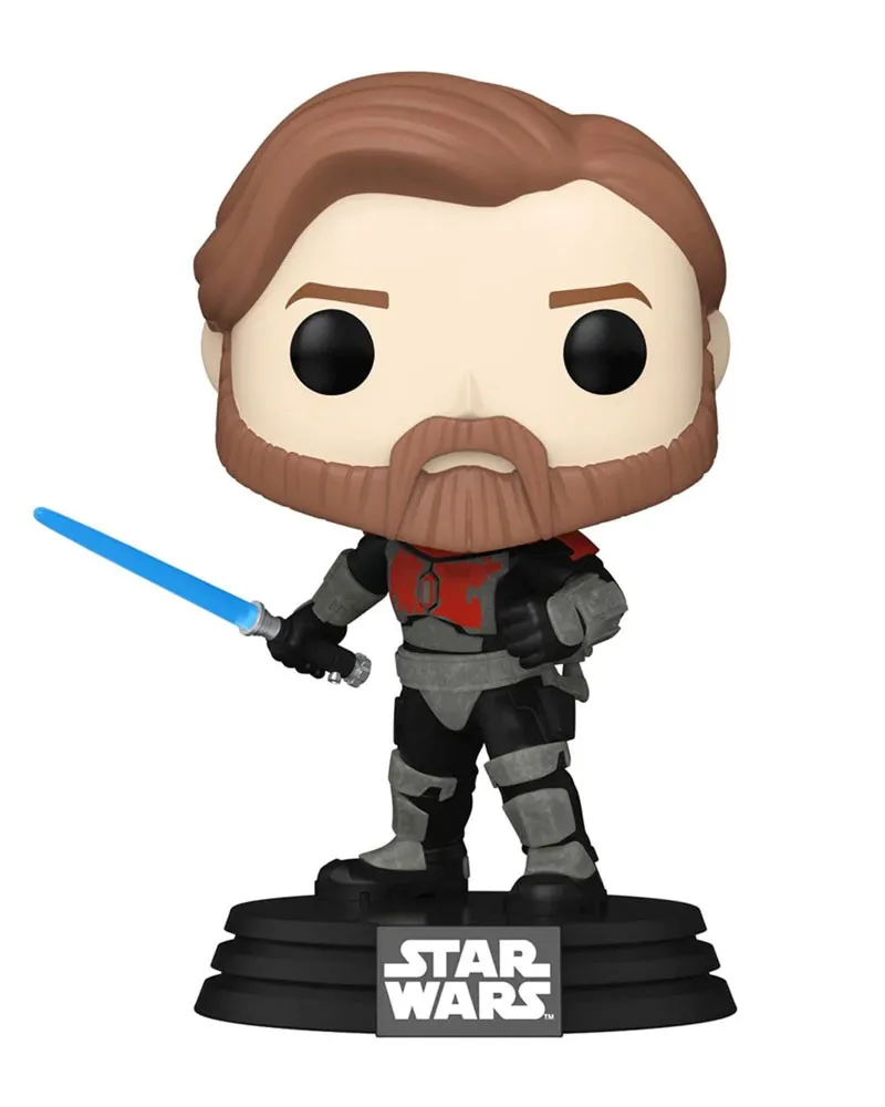 Bobble Figure Star Wars - Clone Wars POP! - Obi-Wan Kenobi - Special Edition 