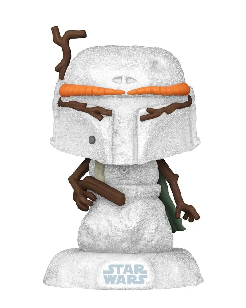 Bobble Figure Star Wars POP! - Boba Fett Snowman 