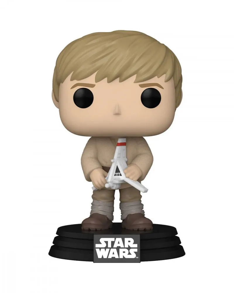 Bobble Figure Star Wars - Obi-Wan Kenobi POP! - Young Luke Skywalker 