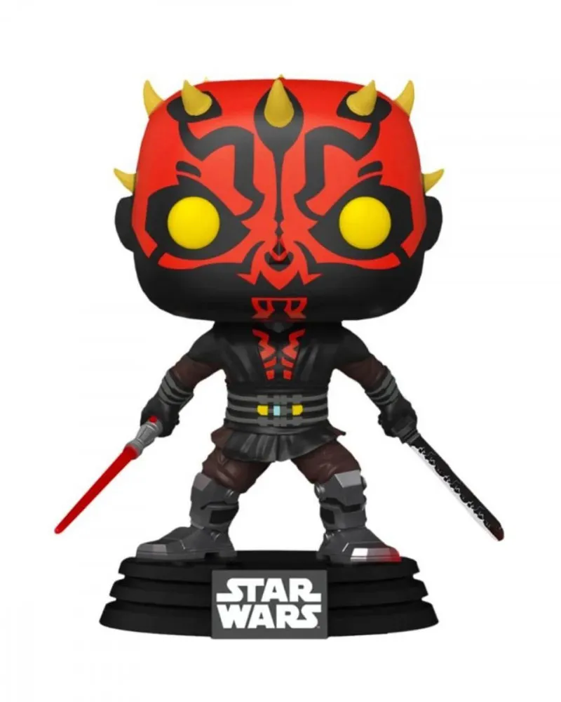 Bobble Figure Star Wars POP! - Darth Maul With Saber - Special Edition 