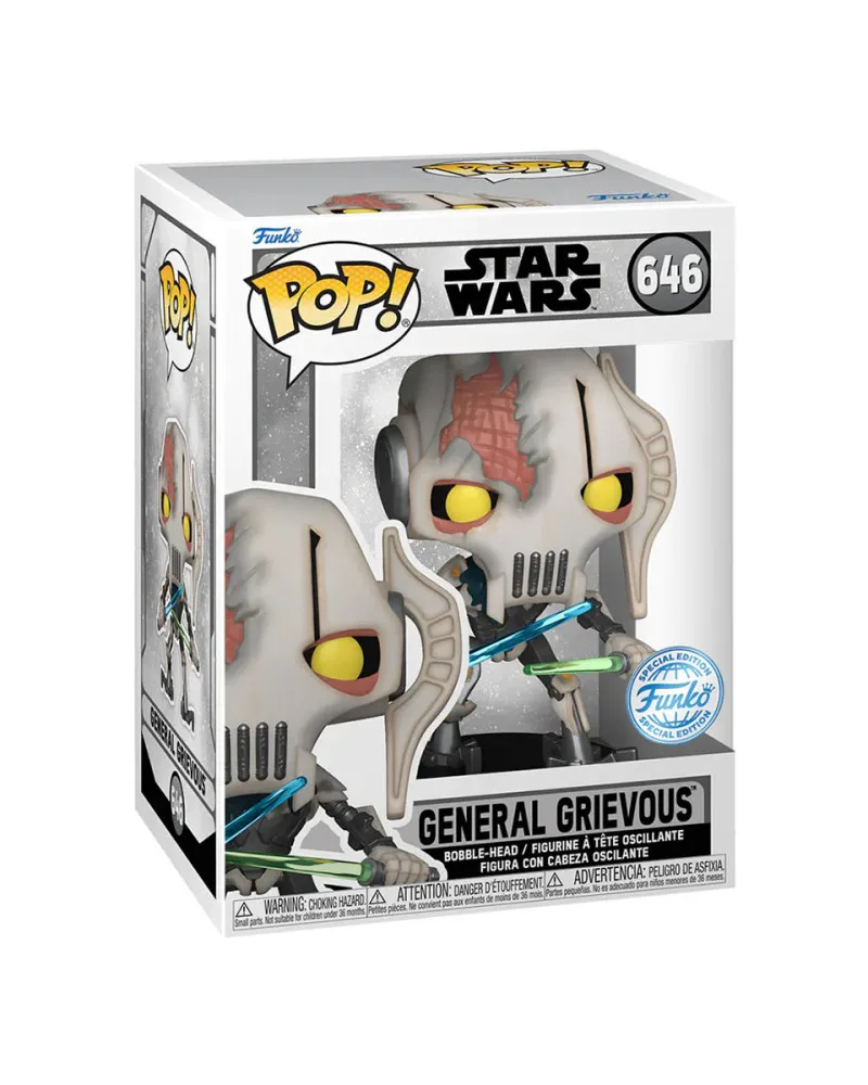 Bobble Figure Star Wars POP! - General Grievous - Special Edition 
