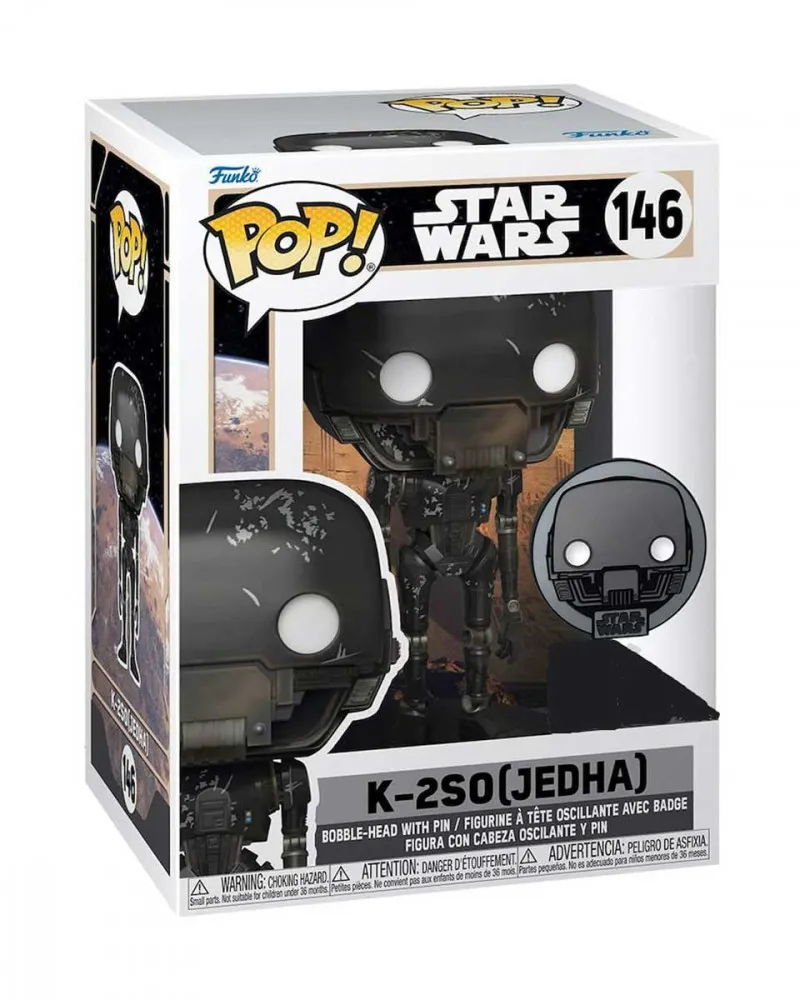 Bobble Figure Star Wars POP! - K-2SO - Jedha 