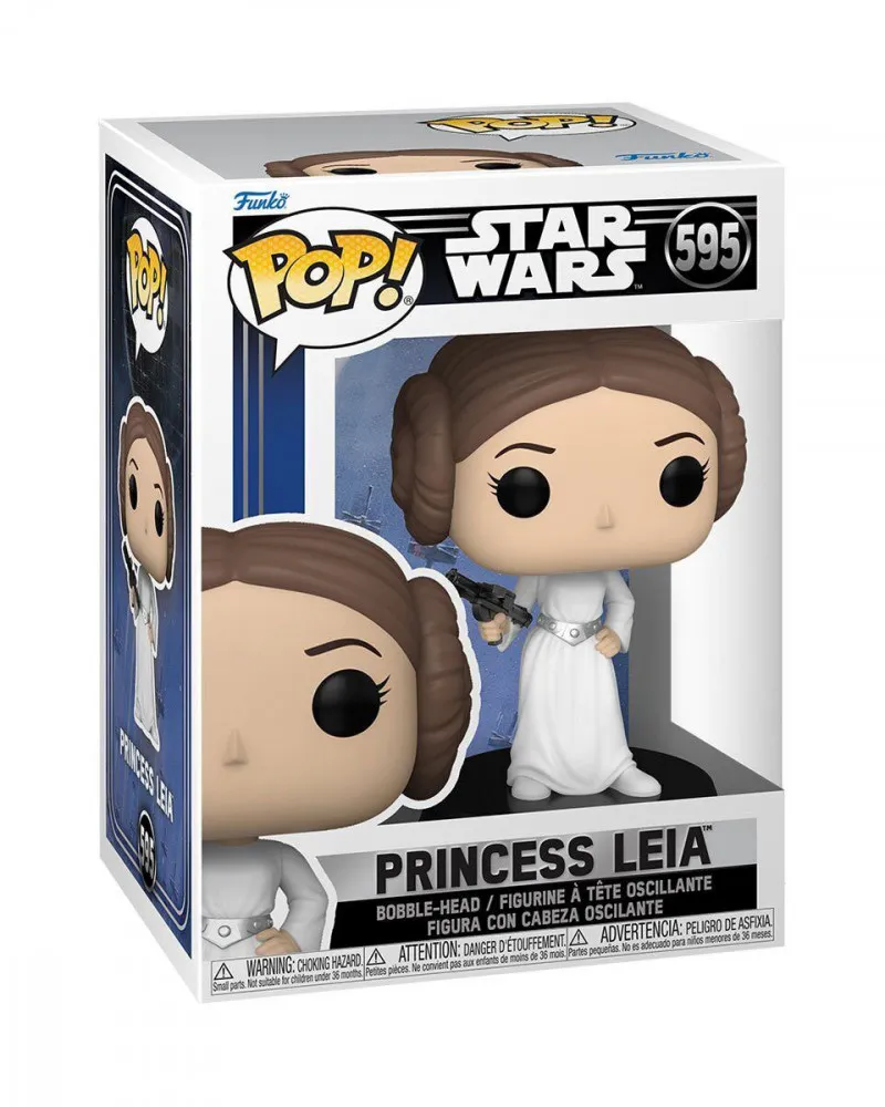 Bobble Figure Star Wars POP! - Princess Leia #595 