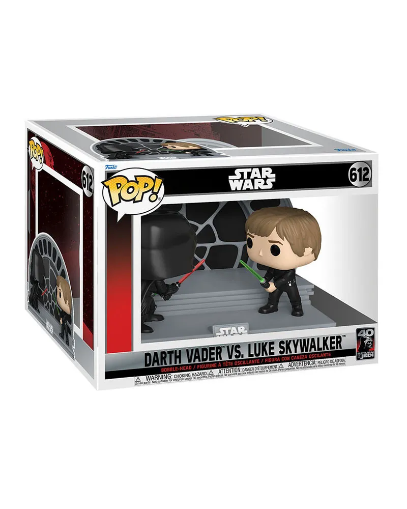 Bobble Figure Star Wars - Return of the Jedi 40th Anniversary POP! - Darth Vader vs Luke Skywalker 