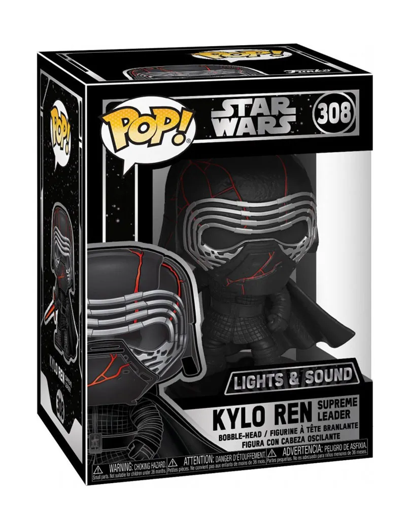 Bobble Figure Star Wars - Rise of Skywalker POP! - Kylo Ren - Lights & Sound 