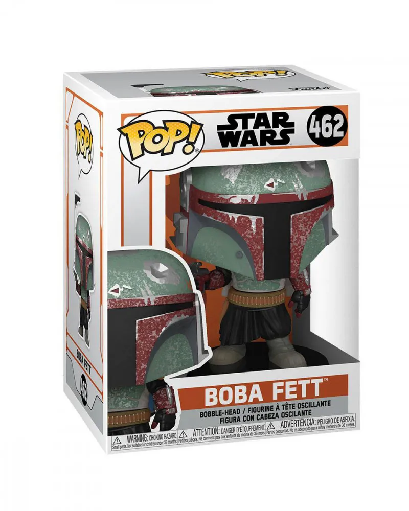 Bobble Figure Star Wars The Mandalorian POP! - Boba Fett 