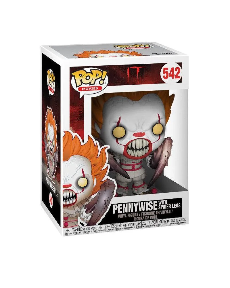 Bobble Figure Stephen King's IT POP! - Pennywise with Spider Legs 