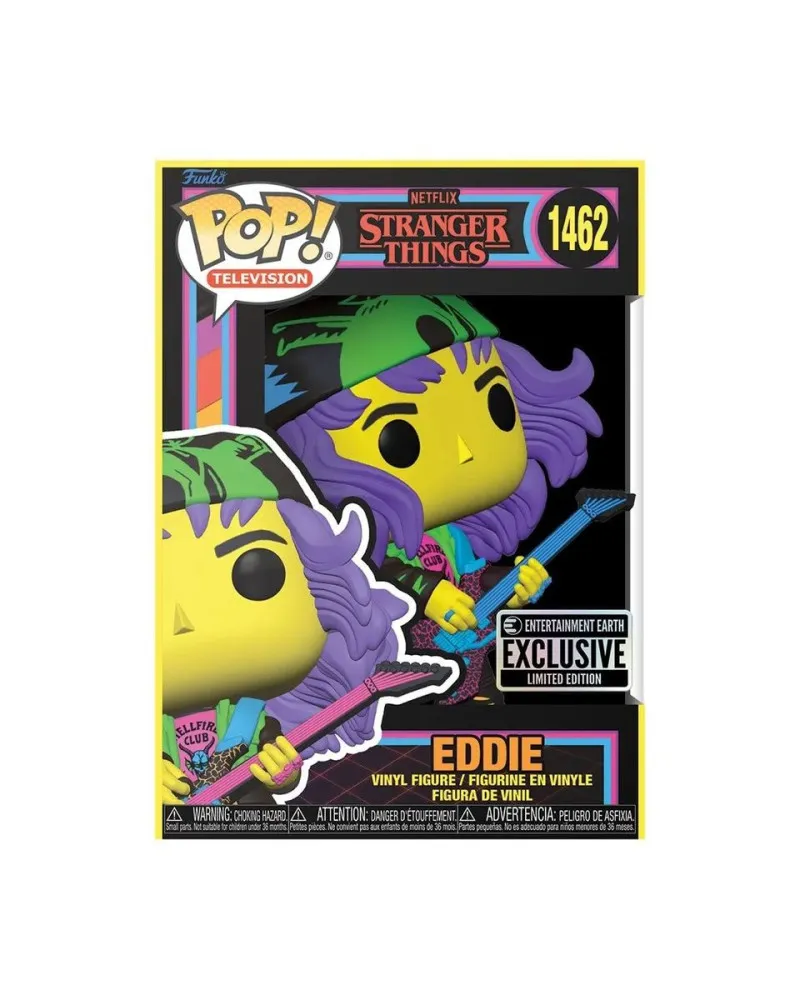 Bobble Figure Stranger Things POP! - Eddie (Blacklight) - Special Edition 