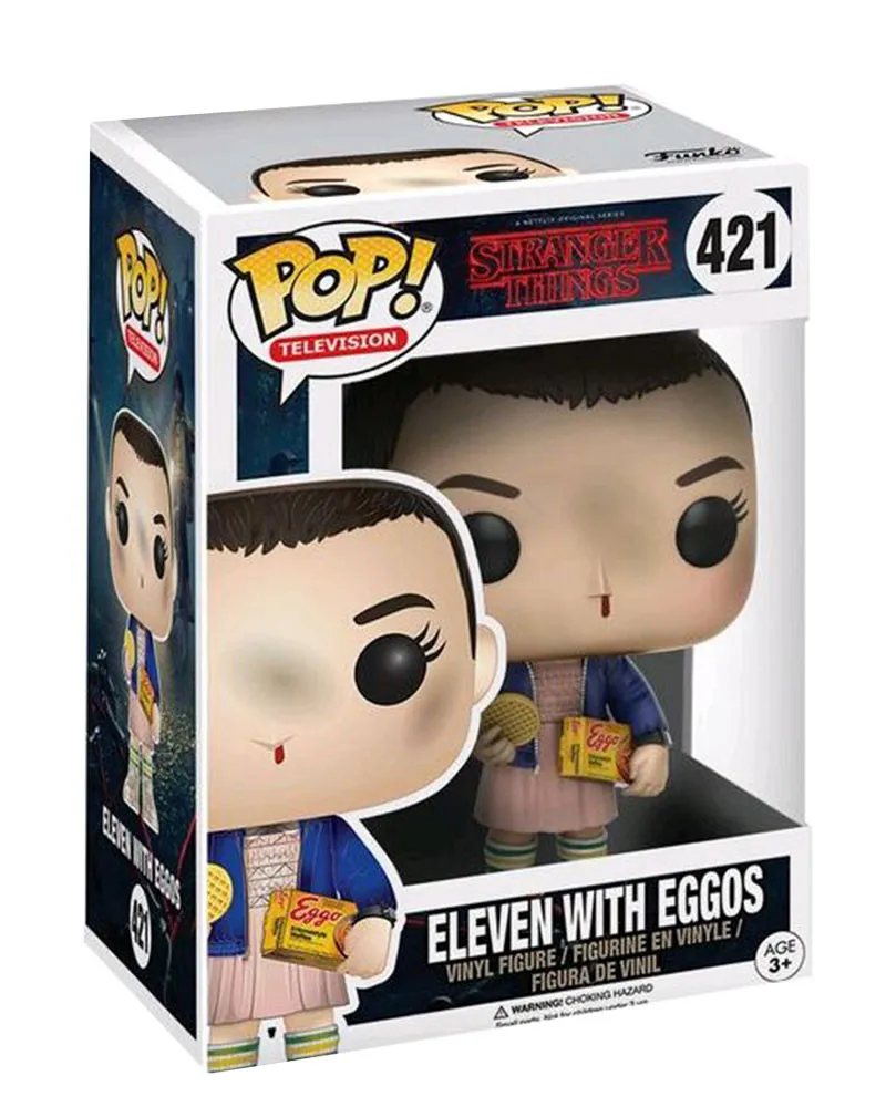 Bobble Figure Television - Stranger Things POP! - Eleven With Eggos 