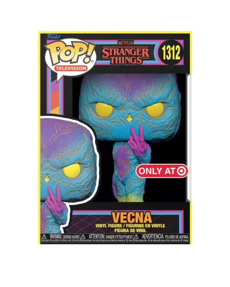 Bobble Figure Stranger Things POP! - Vecna (Blacklight) - Special Edition 