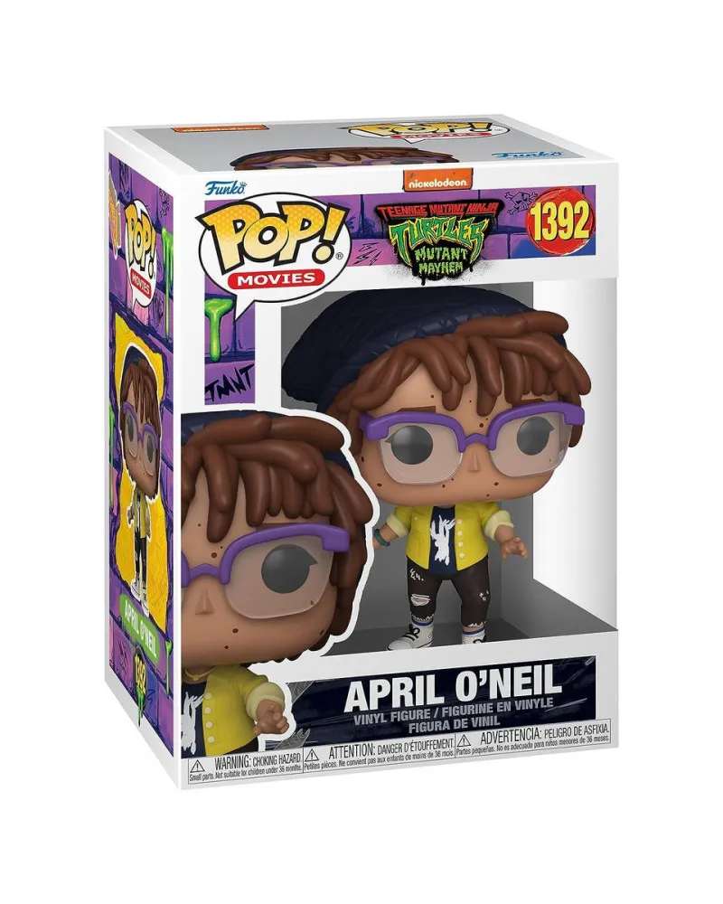 Bobble Figure Teenage Mutant Ninja Turtles - Mayhem POP! - April O'Neil 