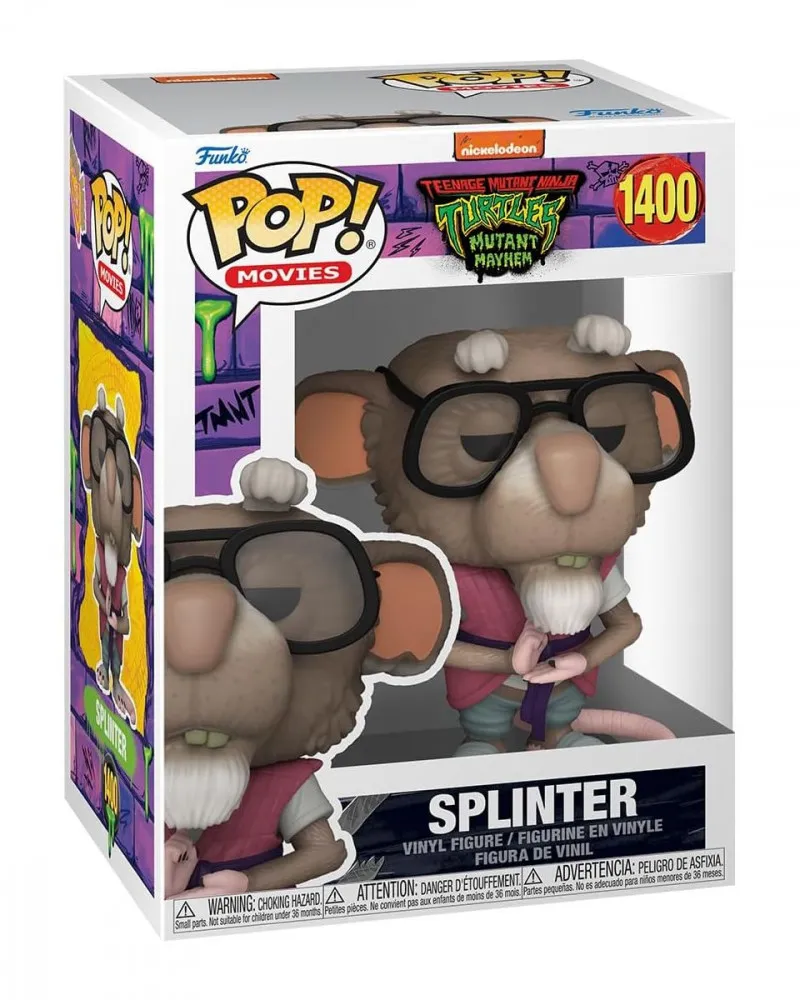 Bobble Figure Teenage Mutant Ninja Turtles - Mayhem POP! - Splinter 