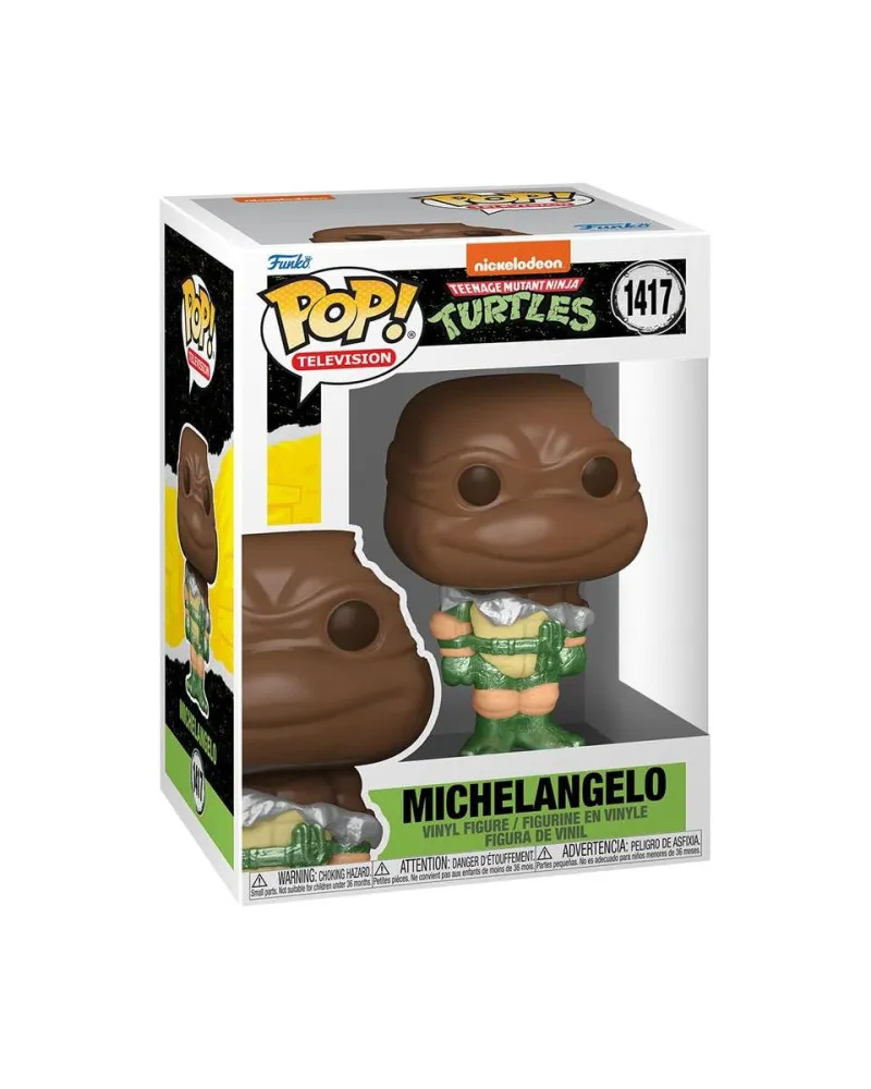 Bobble Figure Teenage Mutant Ninja Turtles POP! - Easter Chocolate Michelangelo 