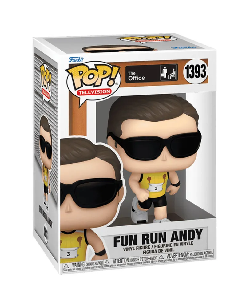 Bobble Figure The Office POP! - Fun Run Andy 