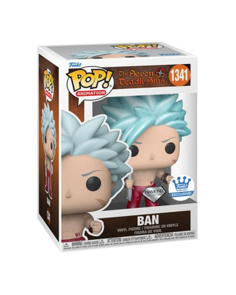 Bobble Figure Anime - The Seven Deadly Sins POP! - Ban - Diamond Collection 