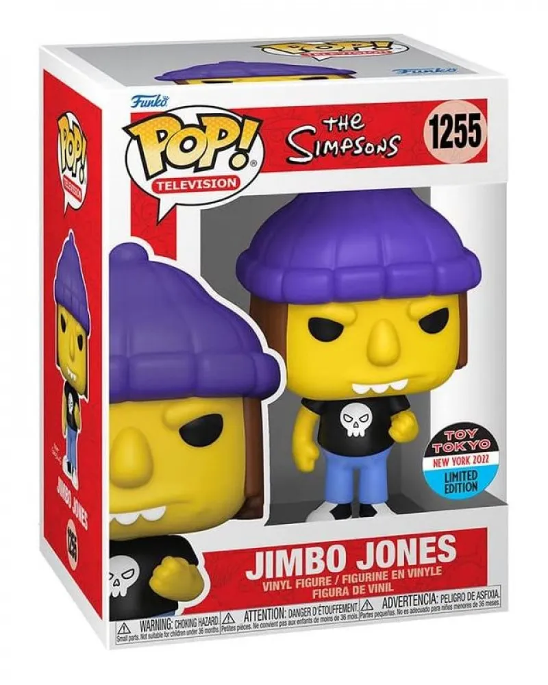 Bobble Figure The Simpsons POP! - Jimbo Jones - Convention Limited Edition 