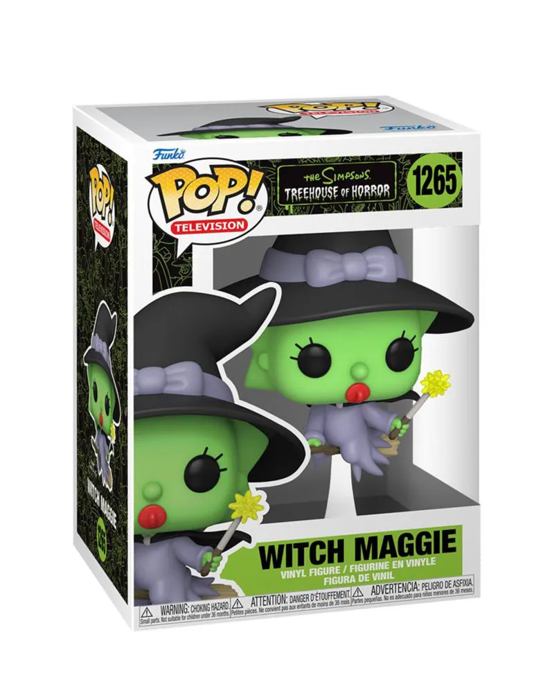 Bobble Figure The Simpsons - Treehouse of Horror POP! - Witch Maggie 