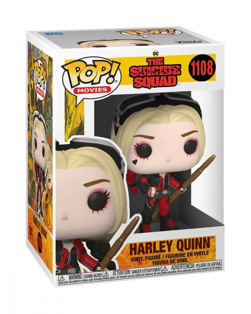 Bobble Figure The Suicide Squad POP! - Harley Quinn (Bodysuit) 