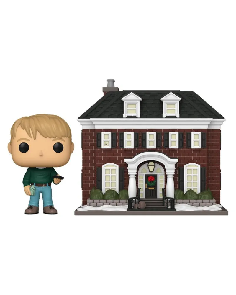 Bobble Figure Movies - Home Alone POP! - Kevin with McCallister Home - Town 