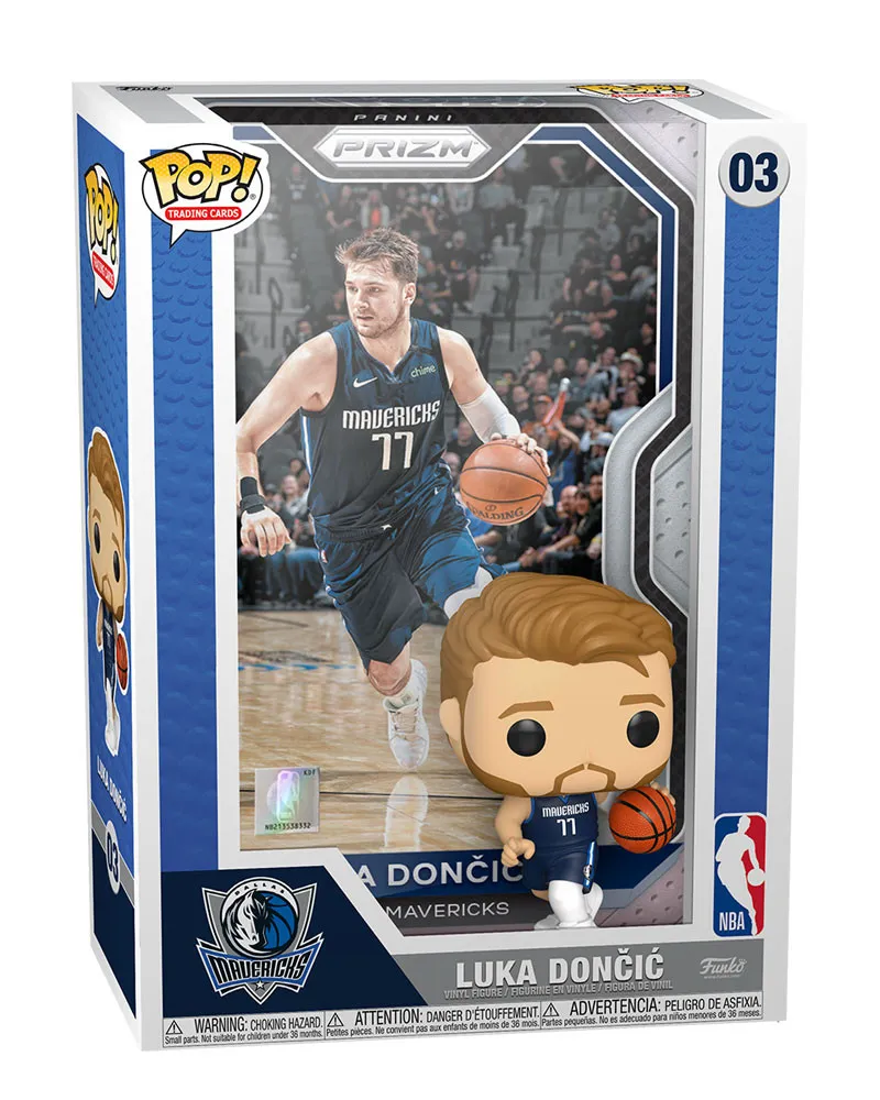 Bobble Figure Basketball NBA - Dallas Mavericks POP! Trading Cards - Luka Doncic 