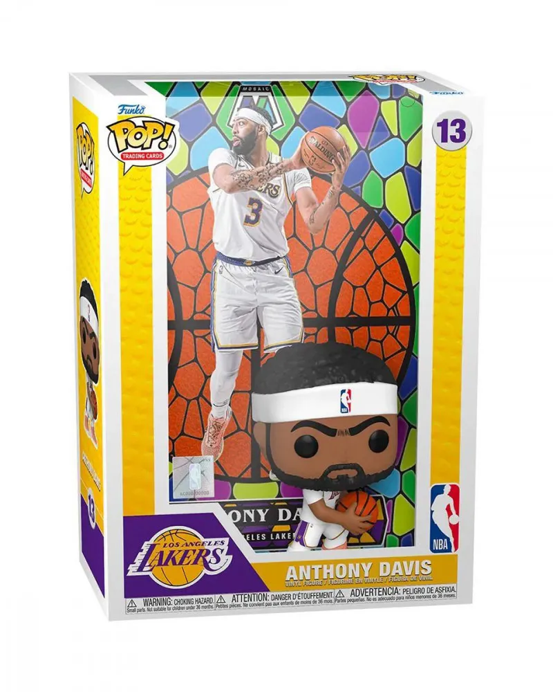 Bobble Figure Basketball NBA - LA Lakers POP! Trading Cards - Antony Davis (Mosaic) 