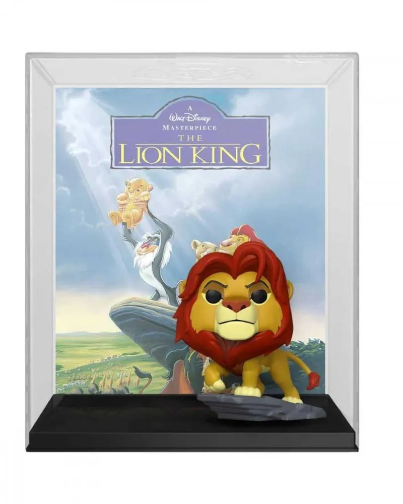 Bobble Figure VHS Covers Disney POP! - The Lion King - Simba on Pride Rock - Special Edition 