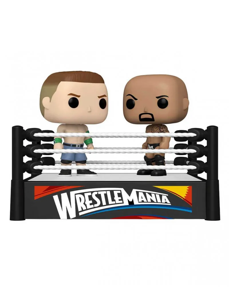 Bobble Figure WWE 2-Pack POP! - John Cena and The Rock 