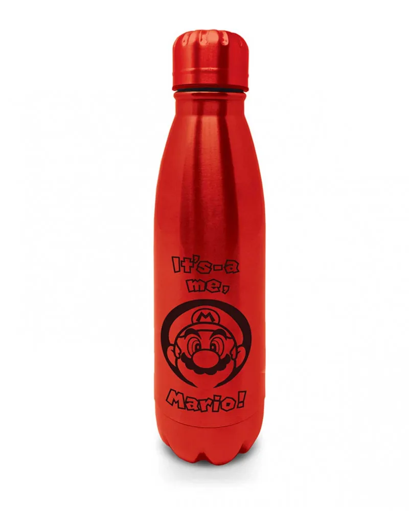 Boca Nintendo - Super Mario - It's-a me, Mario - Metal Bottle 