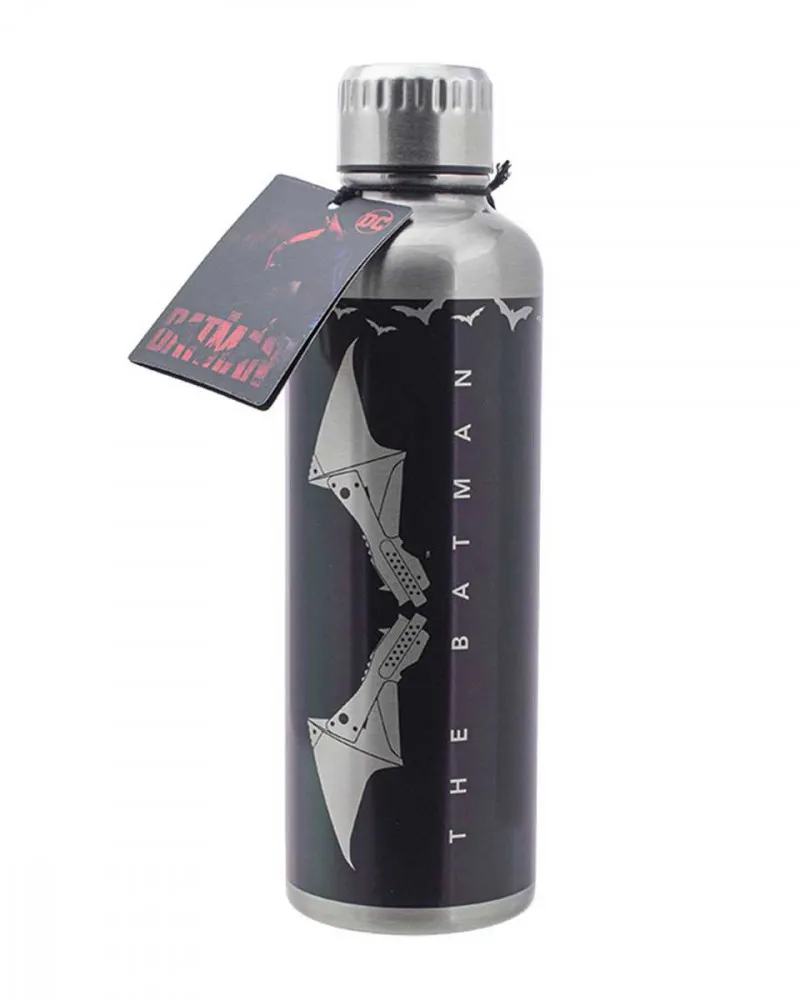 Boca Paladone DC Comics - The Batman - Metal Water Bottle 