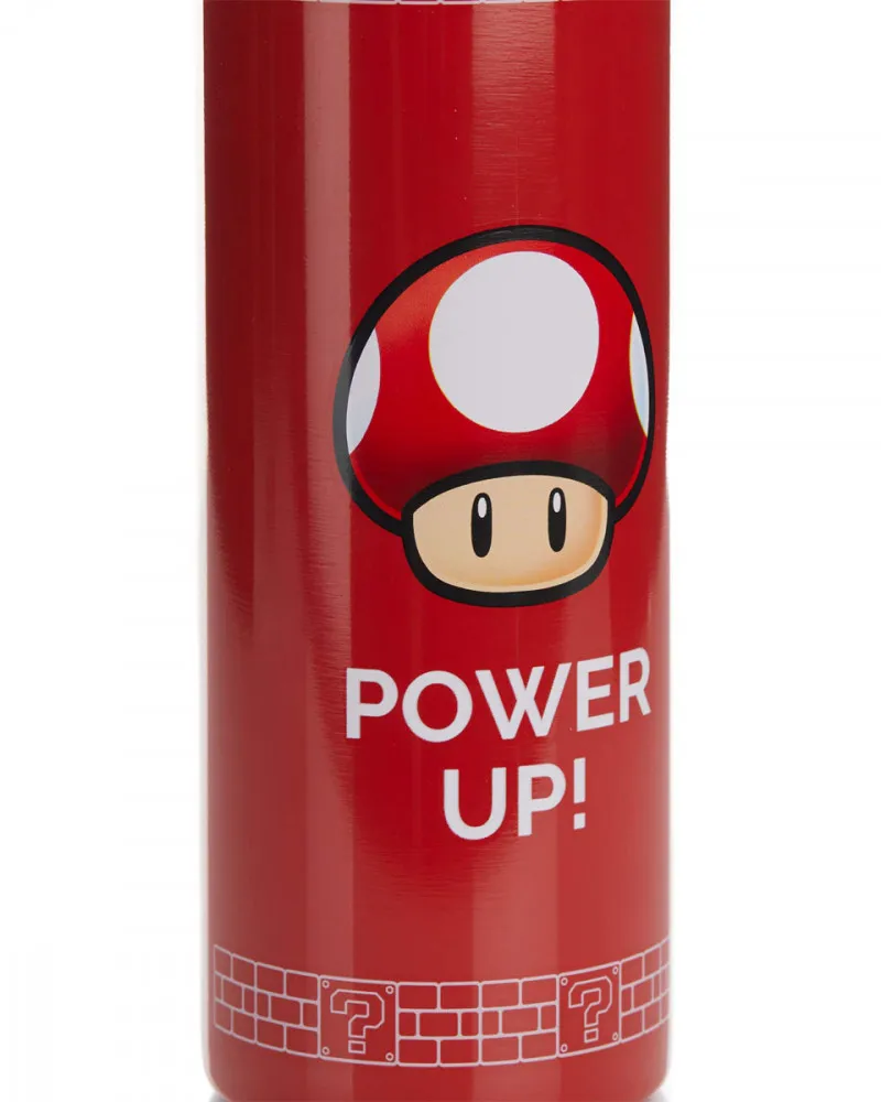 Boca Paladone Super Mario - Power Up - Metal Water Bottle 