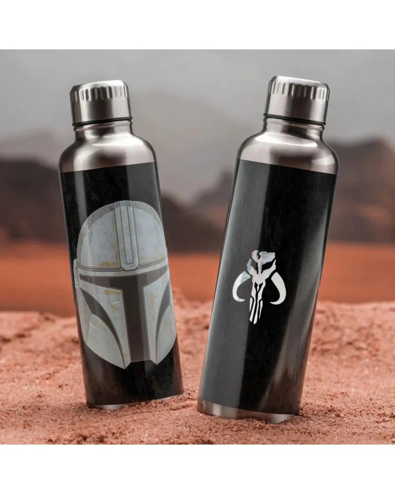 Boca Paladone The Mandalorian - Metal Water Bottle 