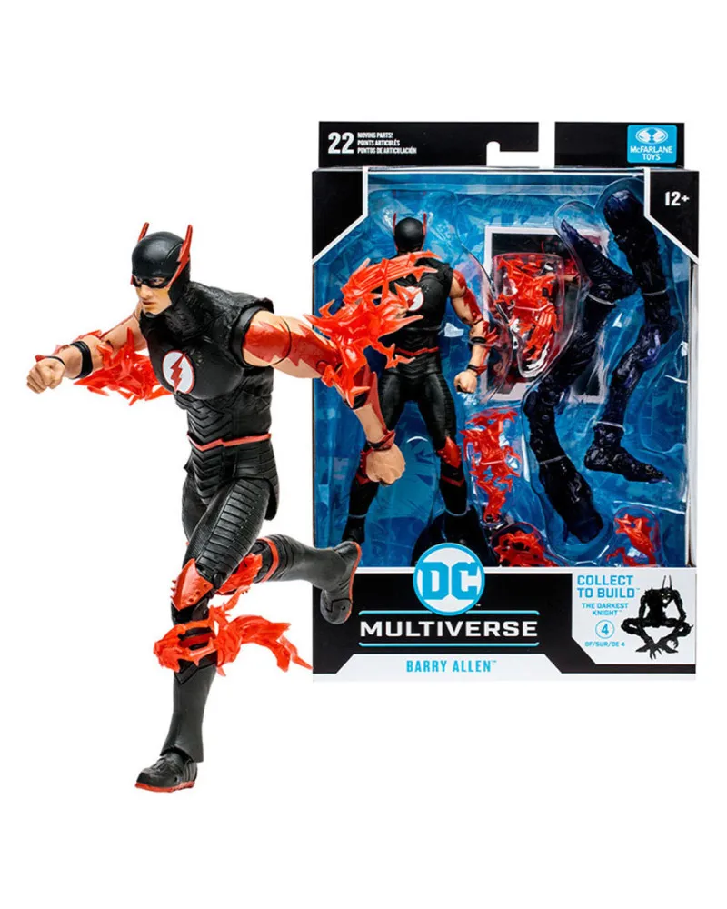 Action Figure DC Multiverse - Barry Allen (Speed Metal) 