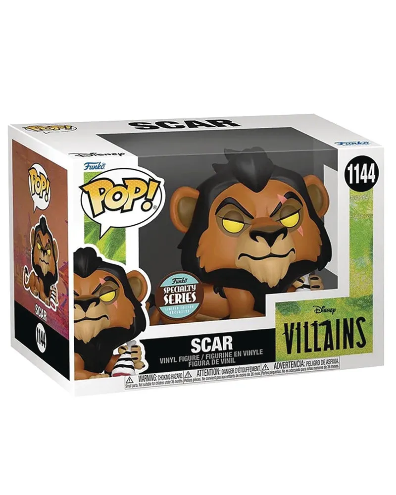 Bobble Figure Disney Villains POP! - Scar (with Meat) - Limited Edition 