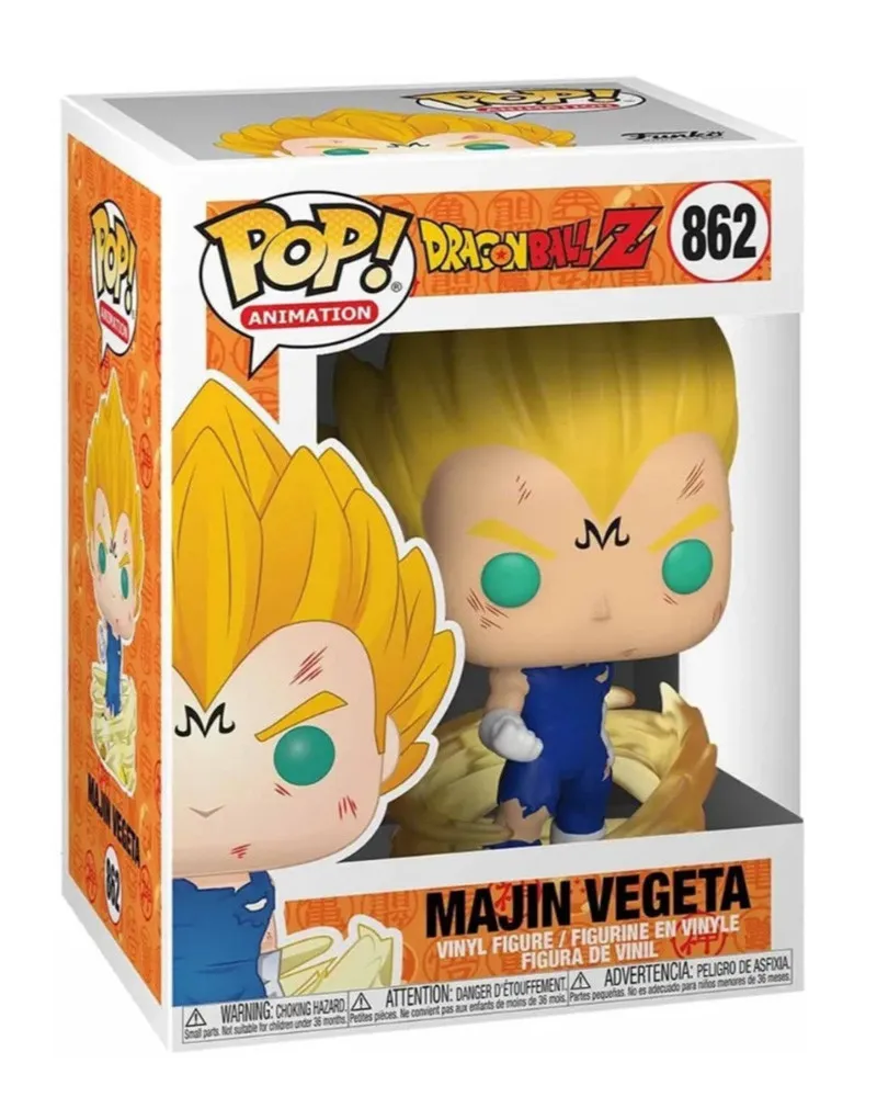 Bobble Figure Anime - Dragon Ball Z POP! - Majin Vegeta #862 